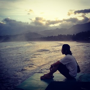 At Puerto Princesa Underground River tour ferry wharf