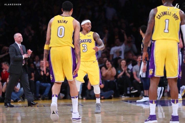 Photo from Twitter.com/Lakers